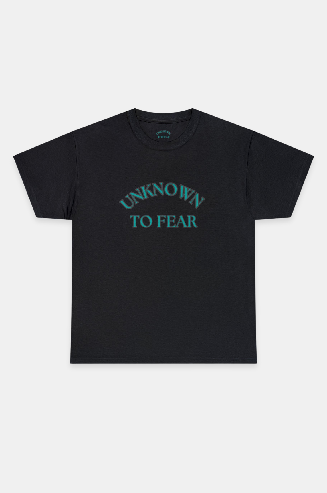 Iconic Frost T-Shirt by Unknown to Fear, Premium US cotton T-shirt, Minty shade T-shirt, Effortless style T-shirt, Casual wear T-shirt, Classic fit T-shirt, Subtle emblem T-shirt, Refreshing look T-shirt, Quality fabric T-shirt, Unique color T-shirt