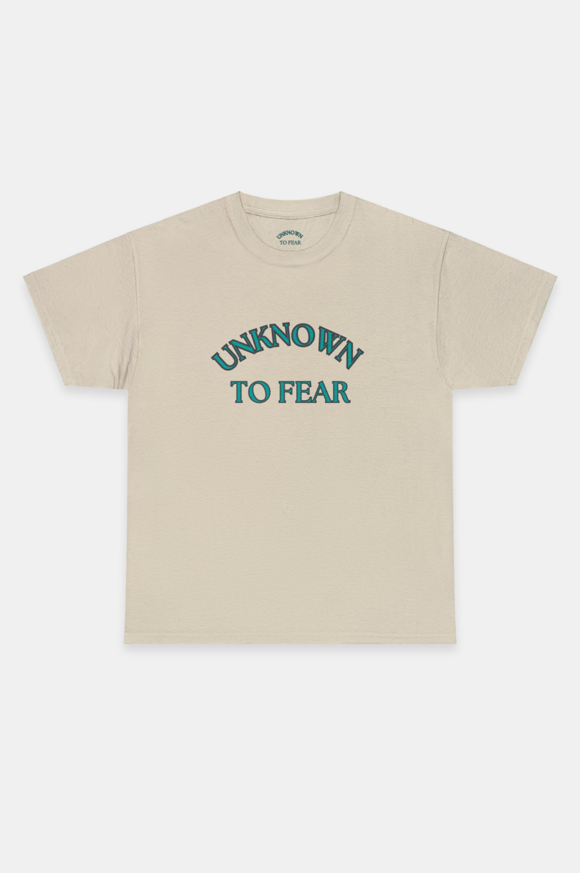 Iconic Frost T-Shirt by Unknown to Fear, Premium US cotton T-shirt, Minty shade T-shirt, Effortless style T-shirt, Casual wear T-shirt, Classic fit T-shirt, Subtle emblem T-shirt, Refreshing look T-shirt, Quality fabric T-shirt, Unique color T-shirt