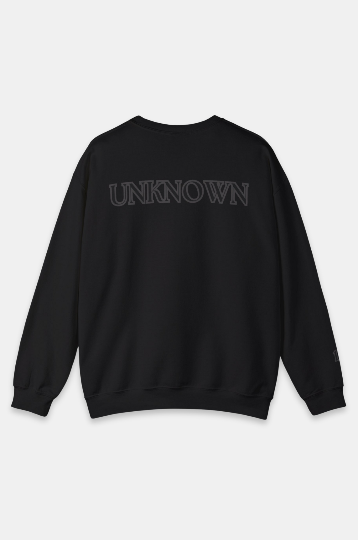 Unknown Seventeen Sweat Shirt, Minimalist Design, Crewneck, Classic Fit, Premium Cotton, Comfortable Wear, Durability, Understated Branding, Effortless Style, Wardrobe Essential, Urban Fashion, Sophisticated Look, Everyday Comfort, Unknown To Fear