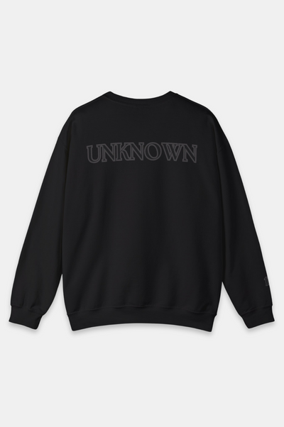 Unknown Seventeen Sweat Shirt, Minimalist Design, Crewneck, Classic Fit, Premium Cotton, Comfortable Wear, Durability, Understated Branding, Effortless Style, Wardrobe Essential, Urban Fashion, Sophisticated Look, Everyday Comfort, Unknown To Fear