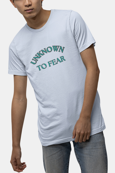 Iconic Frost T-Shirt by Unknown to Fear, Premium US cotton T-shirt, Minty shade T-shirt, Effortless style T-shirt, Casual wear T-shirt, Classic fit T-shirt, Subtle emblem T-shirt, Refreshing look T-shirt, Quality fabric T-shirt, Unique color T-shirt