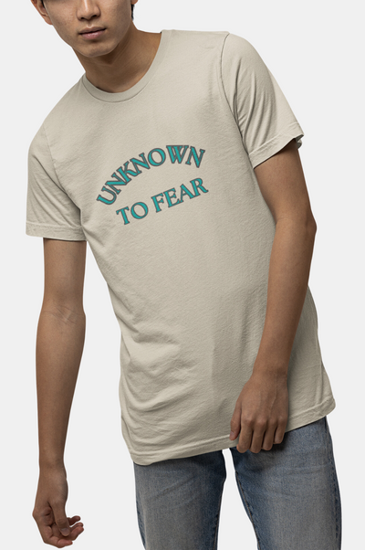 Iconic Frost T-Shirt by Unknown to Fear, Premium US cotton T-shirt, Minty shade T-shirt, Effortless style T-shirt, Casual wear T-shirt, Classic fit T-shirt, Subtle emblem T-shirt, Refreshing look T-shirt, Quality fabric T-shirt, Unique color T-shirt