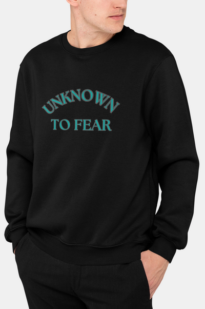 Iconic Frost Sweatshirt, Minty shade sweatshirt, Comfortable blend sweatshirt, Durable design sweatshirt, Classic fit sweatshirt, Crew neckline sweatshirt, Fresh look sweatshirt, Unique style sweatshirt, Casual wear sweatshirt, Eye-catching sweatshirt - Unknown To Fear