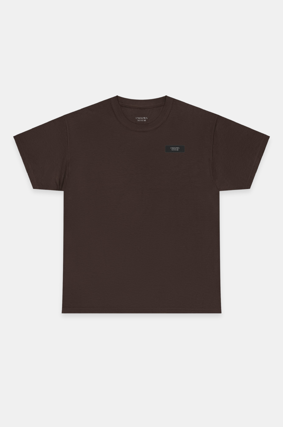  Iconic Emblem T-Shirt by Unknown to Fear, Premium 100% US cotton T-shirt, Distinctive Unknown to Fear emblem, Tailored fit T-shirt, Soft touch comfort, Versatile staple T-shirt, Simplicity and elegance, Timeless design T-shirt, Everyday essential Unknown to Fear, Classic style T-shirt