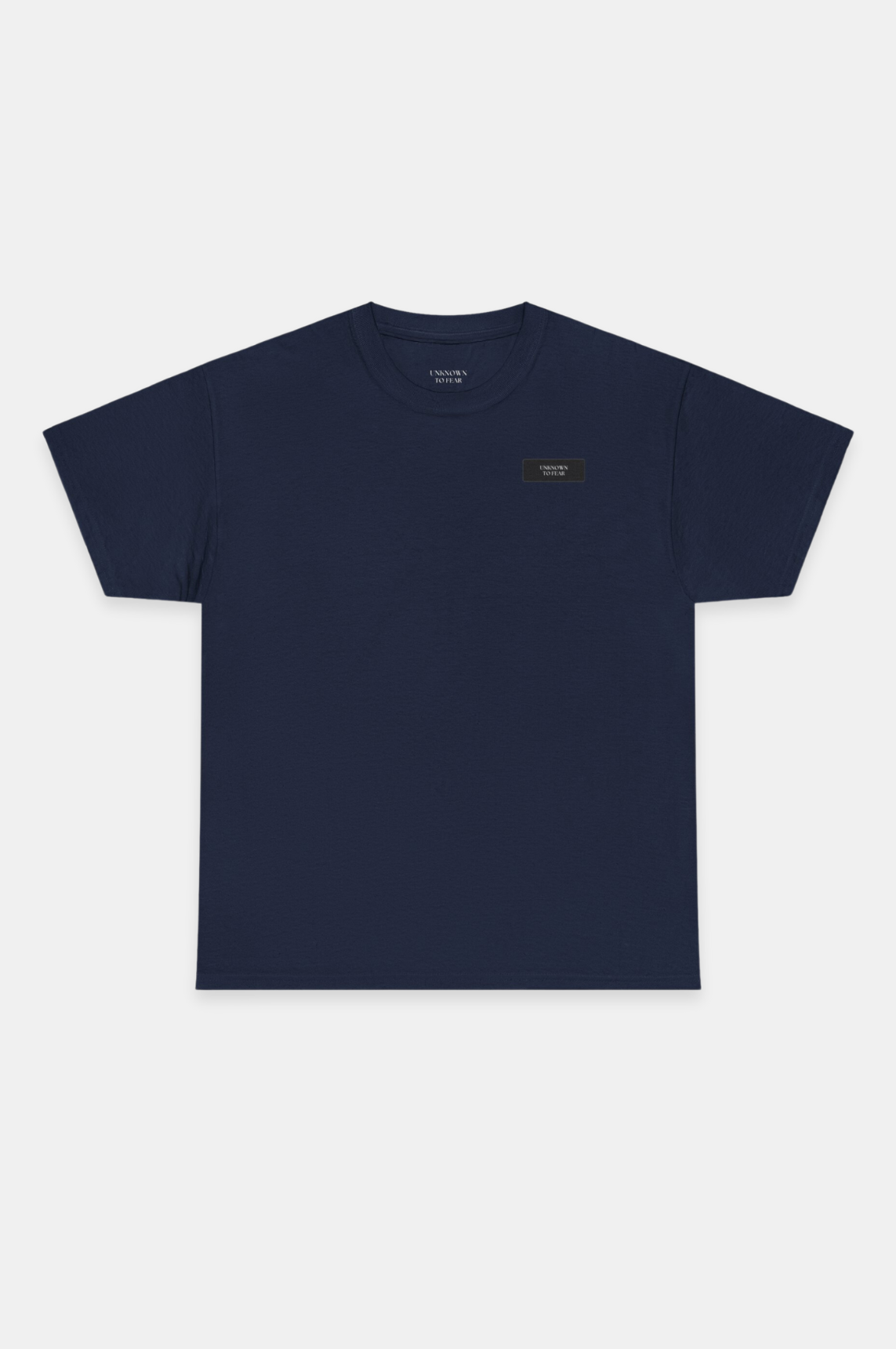  Iconic Emblem T-Shirt by Unknown to Fear, Premium 100% US cotton T-shirt, Distinctive Unknown to Fear emblem, Tailored fit T-shirt, Soft touch comfort, Versatile staple T-shirt, Simplicity and elegance, Timeless design T-shirt, Everyday essential Unknown to Fear, Classic style T-shirt