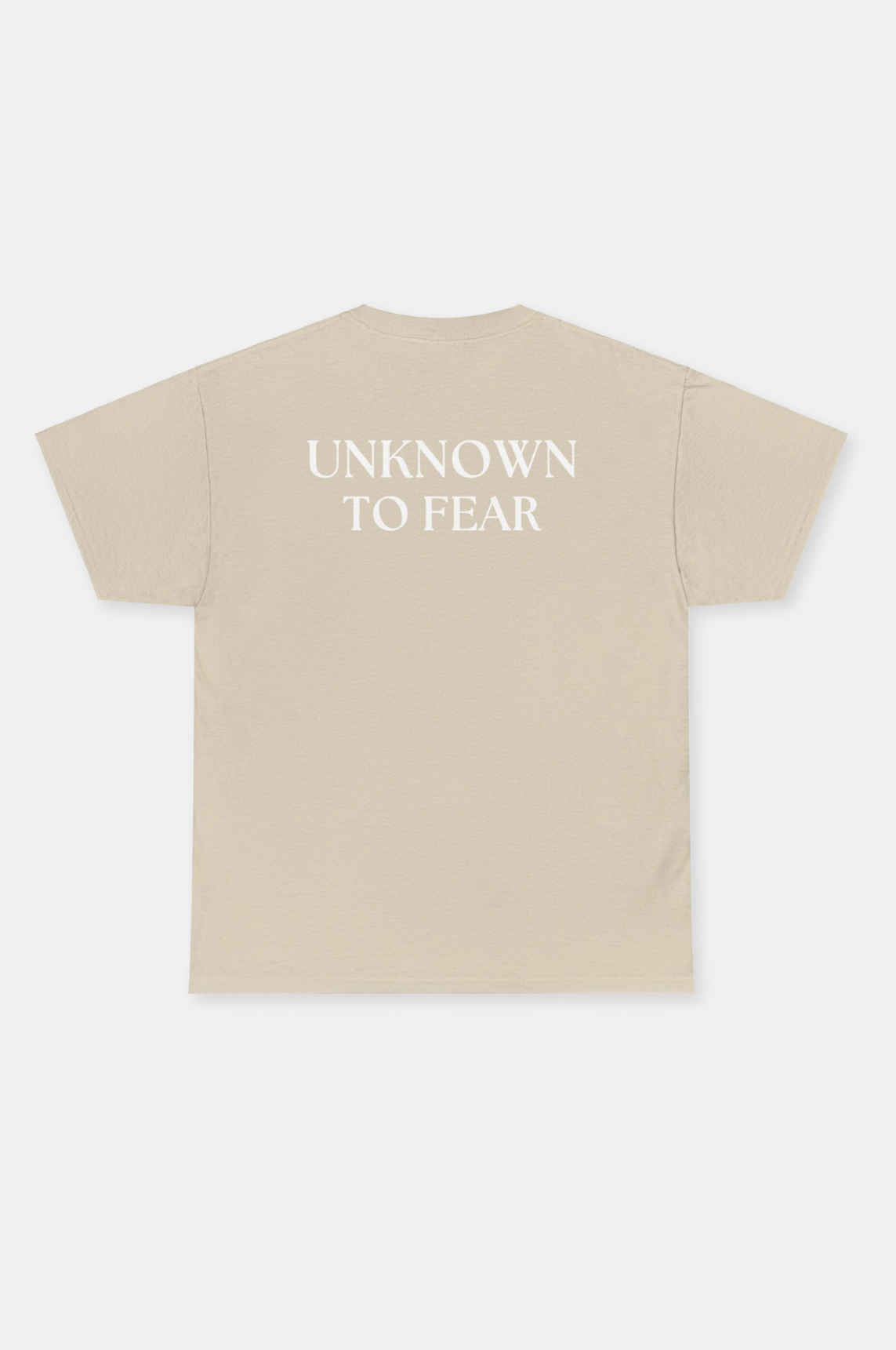  Iconic Emblem T-Shirt by Unknown to Fear, Premium 100% US cotton T-shirt, Distinctive Unknown to Fear emblem, Tailored fit T-shirt, Soft touch comfort, Versatile staple T-shirt, Simplicity and elegance, Timeless design T-shirt, Everyday essential Unknown to Fear, Classic style T-shirt