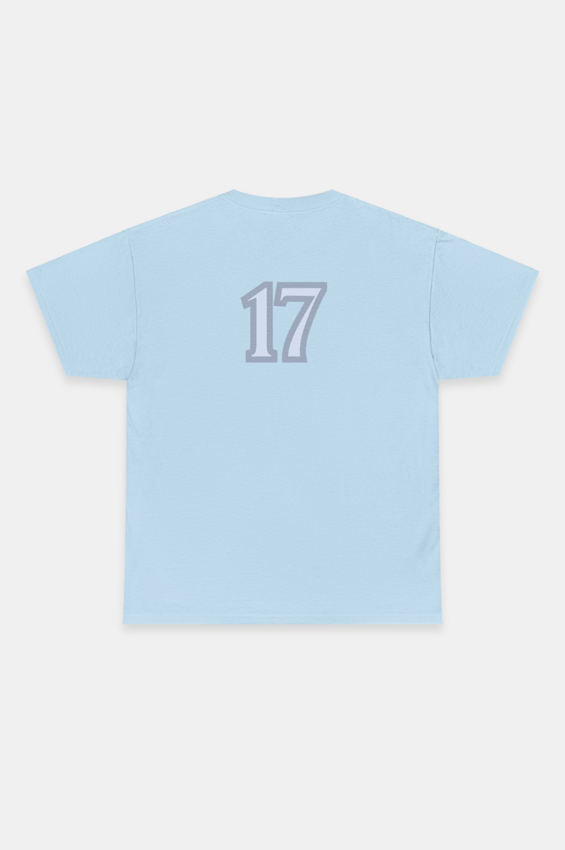 Essence Seventeen T-Shirt, Seventeen collection T-shirt, 100% US cotton T-shirt, Classic fit T-shirt, '17' print T-shirt, High-quality cotton T-shirt, Minimalistic front logo, Comfort and style T-shirt- Unknown To Fear