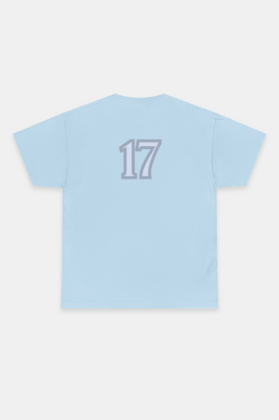 Essence Seventeen T-Shirt, Seventeen collection T-shirt, 100% US cotton T-shirt, Classic fit T-shirt, '17' print T-shirt, High-quality cotton T-shirt, Minimalistic front logo, Comfort and style T-shirt- Unknown To Fear