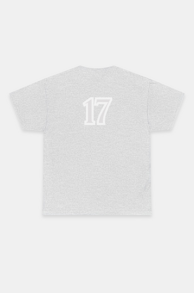 Essence Seventeen T-Shirt, Seventeen collection T-shirt, 100% US cotton T-shirt, Classic fit T-shirt, '17' print T-shirt, High-quality cotton T-shirt, Minimalistic front logo, Comfort and style T-shirt- Unknown To Fear