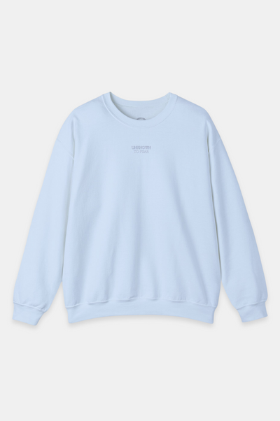 Essence Seventeen Sweatshirt, Seventeen collection sweatshirt, 50% cotton sweatshirt, 50% polyester sweatshirt, '17' print sweatshirt, Durable design sweatshirt, Classic fit, Crew neckline, Double-needle stitching, Quality casual wear - Unknown To Fear