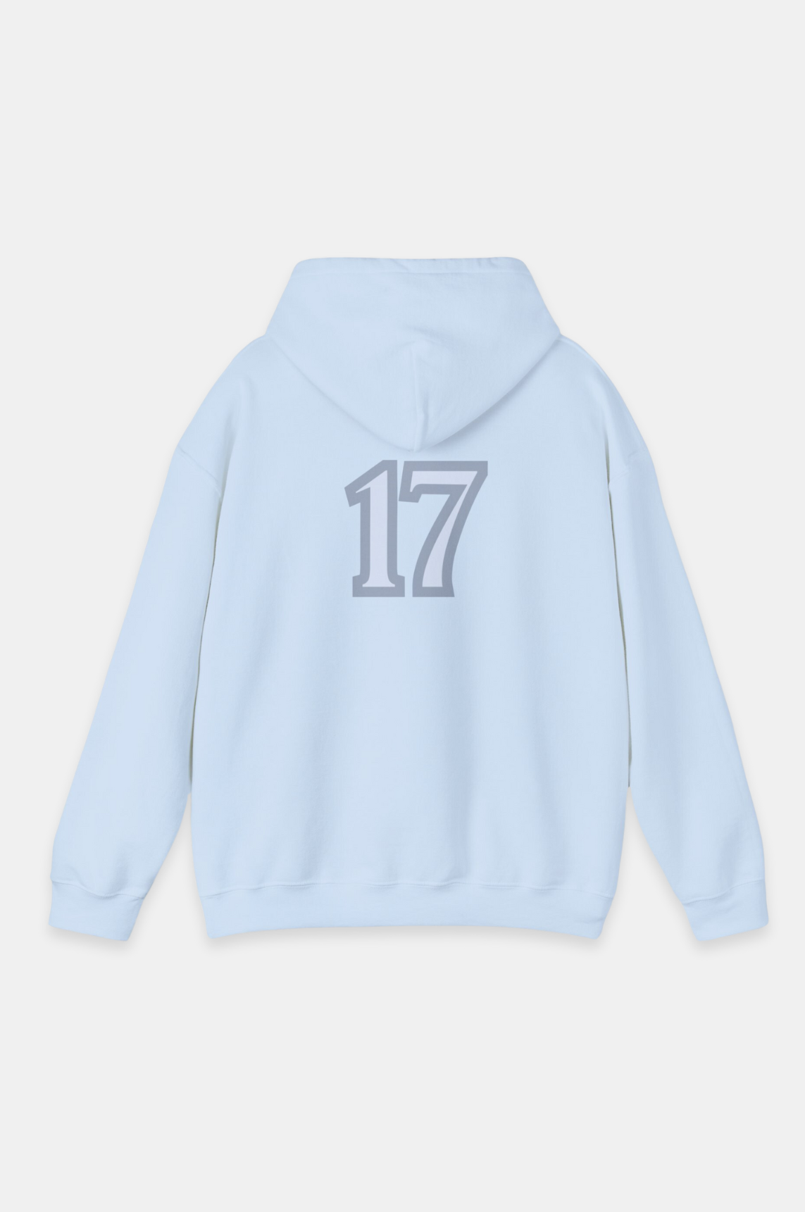 Essence Seventeen Hoodie, Seventeen collection hoodie, 50% cotton hoodie, 50% polyester hoodie, Double-lined hood, Color-matched drawcord, '17' print hoodie, Minimalistic logo, Comfortable fashion hoodie, Tear-away label, Pouch pocket hoodie- Unknown To Fear