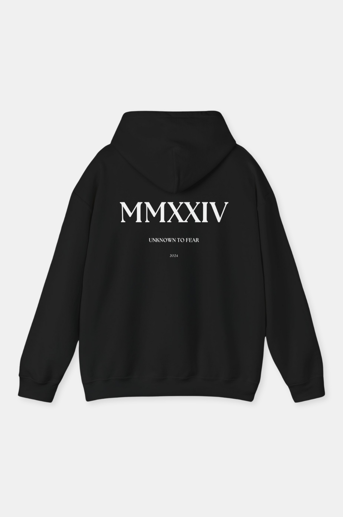 Roman2024, Hoodie, TimelessSophistication, ClassicDesign, ModernFlair, PremiumMaterials, BoldPrint, Comfort, Style, UrbanChic, Heritage. Unknown to Fear