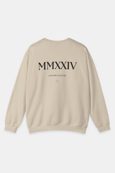  RomanMMXXIV, Sweatshirt, TimelessElegance, Grandeur, PremiumMaterials, BoldDesign, Comfort, Style, FashionForward, AncientRome, UrbanChic, Unknown To Fear