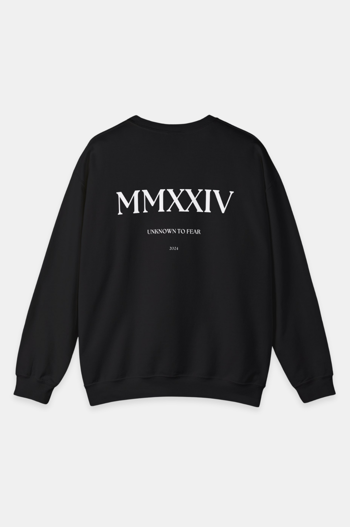  RomanMMXXIV, Sweatshirt, TimelessElegance, Grandeur, PremiumMaterials, BoldDesign, Comfort, Style, FashionForward, AncientRome, UrbanChic, Unknown To Fear