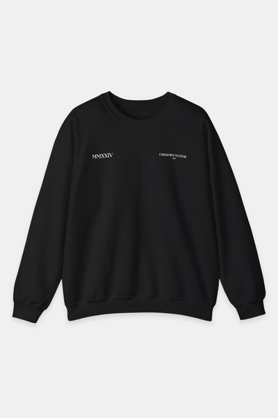  RomanMMXXIV, Sweatshirt, TimelessElegance, Grandeur, PremiumMaterials, BoldDesign, Comfort, Style, FashionForward, AncientRome, UrbanChic, Unknown To Fear