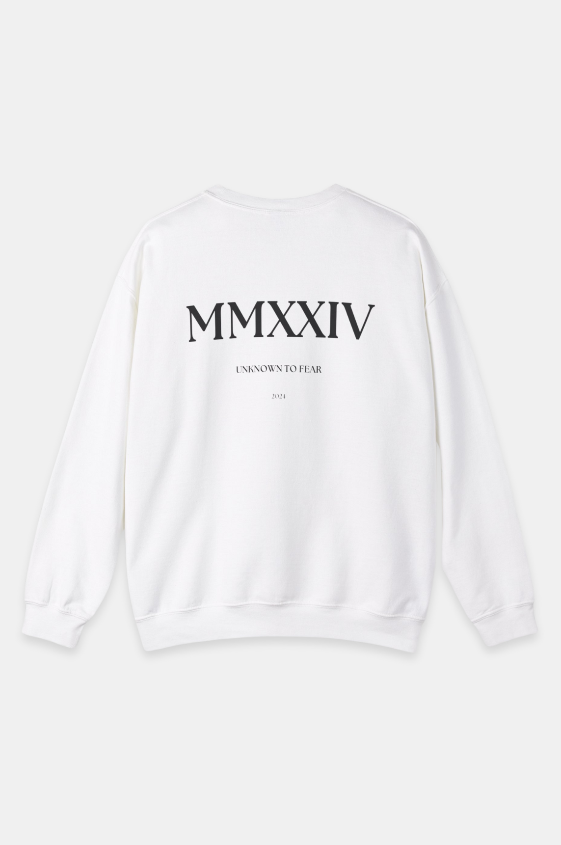  RomanMMXXIV, Sweatshirt, TimelessElegance, Grandeur, PremiumMaterials, BoldDesign, Comfort, Style, FashionForward, AncientRome, UrbanChic, Unknown To Fear