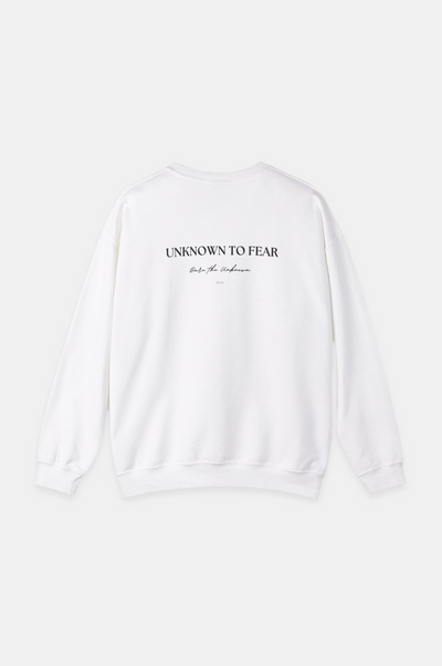 DareTheUnknown, Sweatshirt, Excitement, Thrills, DynamicDesign, PremiumMaterials, Comfort, Style, Adventure, Daring, Unknown To fear.