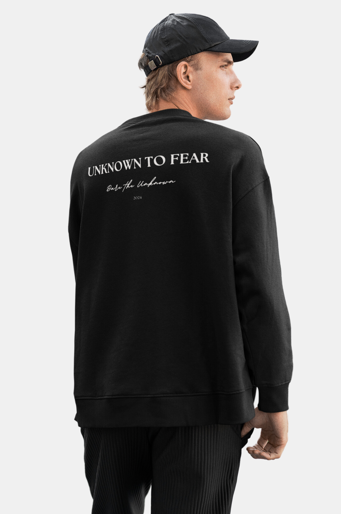 DareTheUnknown, Sweatshirt, Excitement, Thrills, DynamicDesign, PremiumMaterials, Comfort, Style, Adventure, Daring, Unknown To fear.