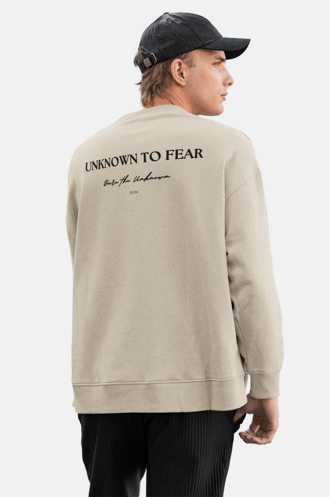 DareTheUnknown, Sweatshirt, Excitement, Thrills, DynamicDesign, PremiumMaterials, Comfort, Style, Adventure, Daring, Unknown To fear.