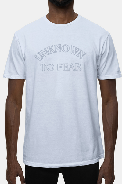 Unknown Seventeen T-Shirt, Minimalist Design, Crewneck, Classic Fit, Premium Cotton, Comfortable Wear, Durability, Understated Branding, Effortless Style, Wardrobe Essential, Urban Fashion, Sophisticated Look, Everyday Comfort, Unknown To Fear