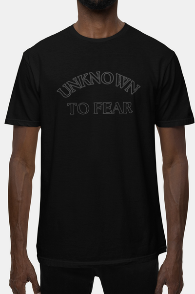 Unknown Seventeen T-Shirt, Minimalist Design, Crewneck, Classic Fit, Premium Cotton, Comfortable Wear, Durability, Understated Branding, Effortless Style, Wardrobe Essential, Urban Fashion, Sophisticated Look, Everyday Comfort, Unknown To Fear